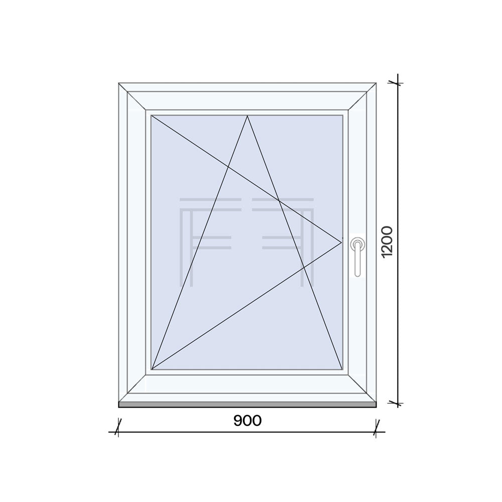 Finestra singola Anta 900x1200